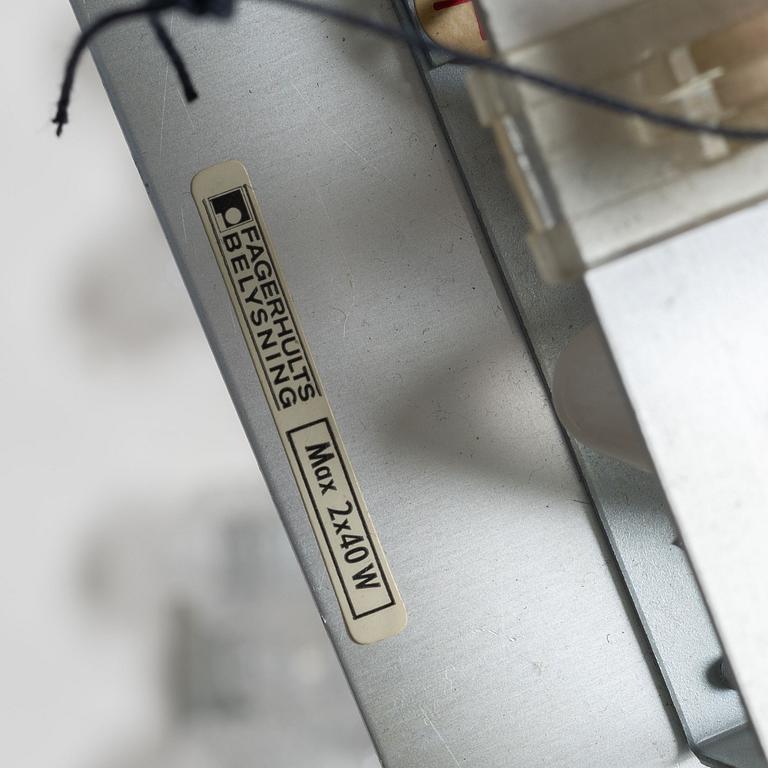 Gert Nyström, a pair of 'Festival' wall lamps, Fagerhults Belysning, second half of the 20th Century.