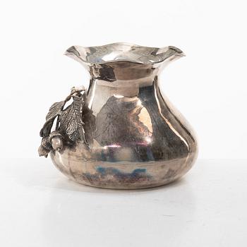 Vase, silver, 20th century.