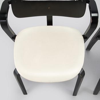 Ilmari Tapiovaara, a set of six 1960s 'Aslak' armchairs for Asko, Finland.