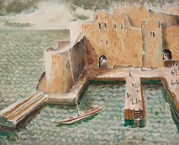 549. Xan Krohn, Hamnen i Ragusa (Dubrovnik).
