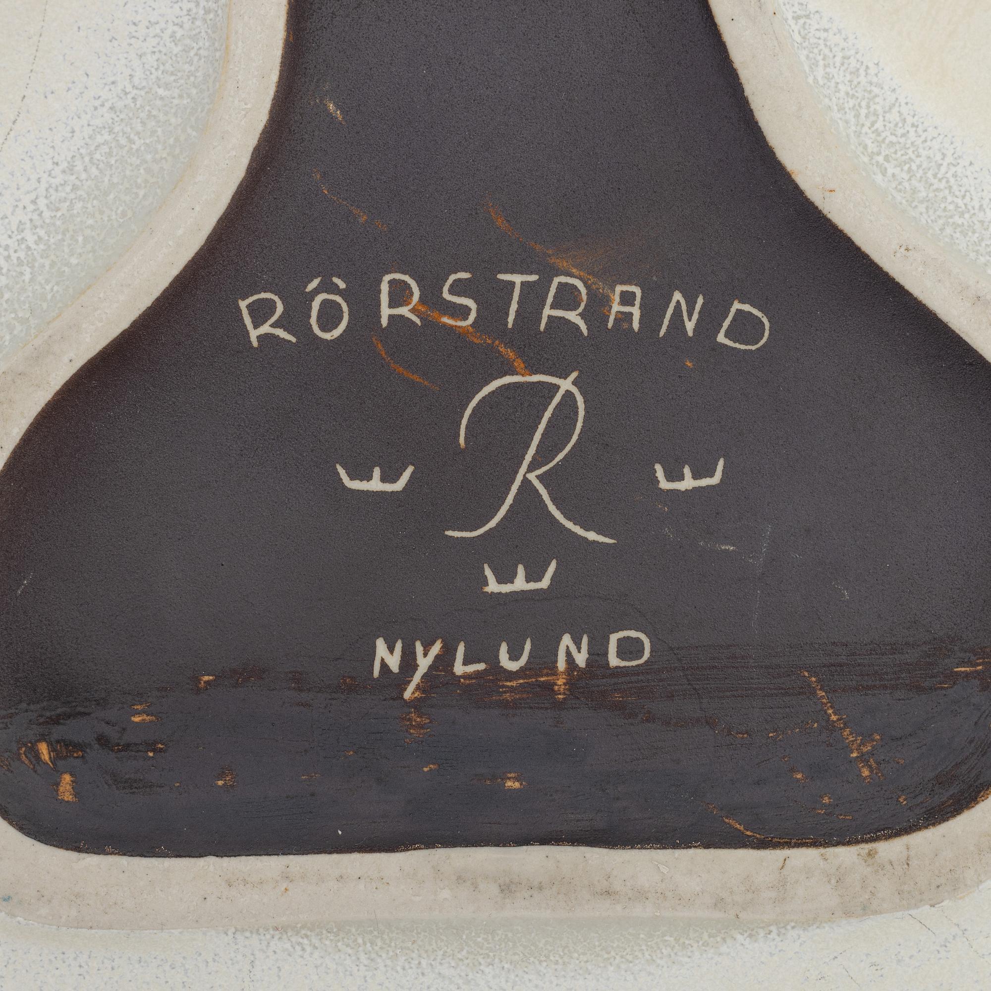 Gunnar Nylund, a stoneware dish, Rörstrand.