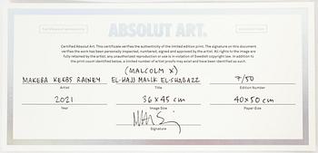 Makeba Keebs Rainey, "El-Hajj Malik El-Shabazz".