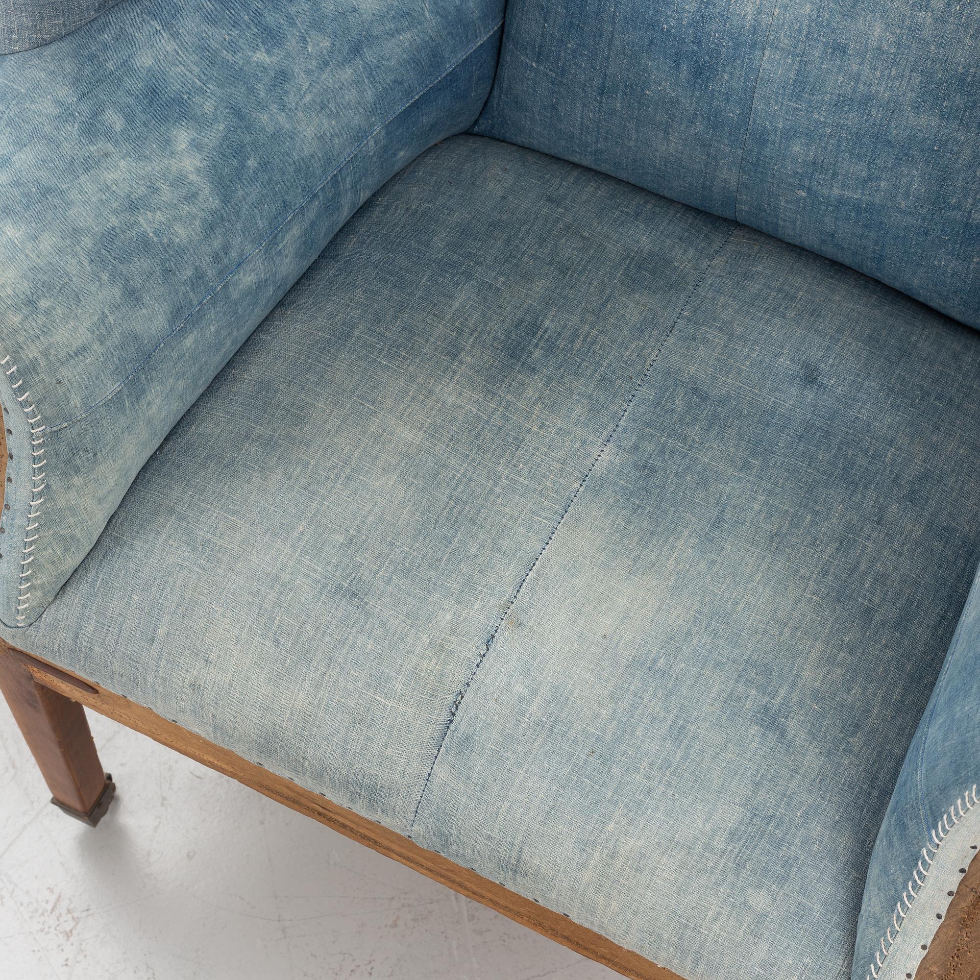 Ralph Lauren Home, a 'Hepplewhite wing chair'.