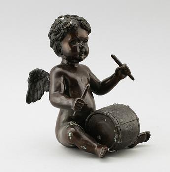 SKULPTUR, patinerad mässing, 1900-/2000-tal.