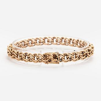 A 14K gold bracelet, Westerback Helsinki 1960.