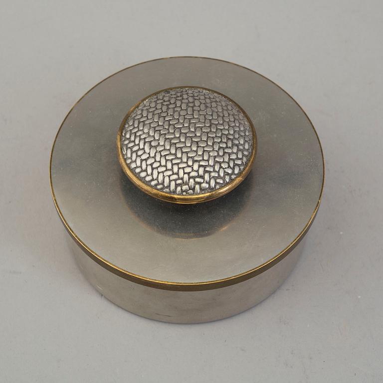 an pewter box, by Estrid Ericson, Svenskt Tenn, Stockholm 1956.