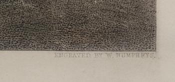 GRAVYR, efter GRANT(1803-1878) och HUMPRYS(1794-1865), kolorerad, London. 1841.