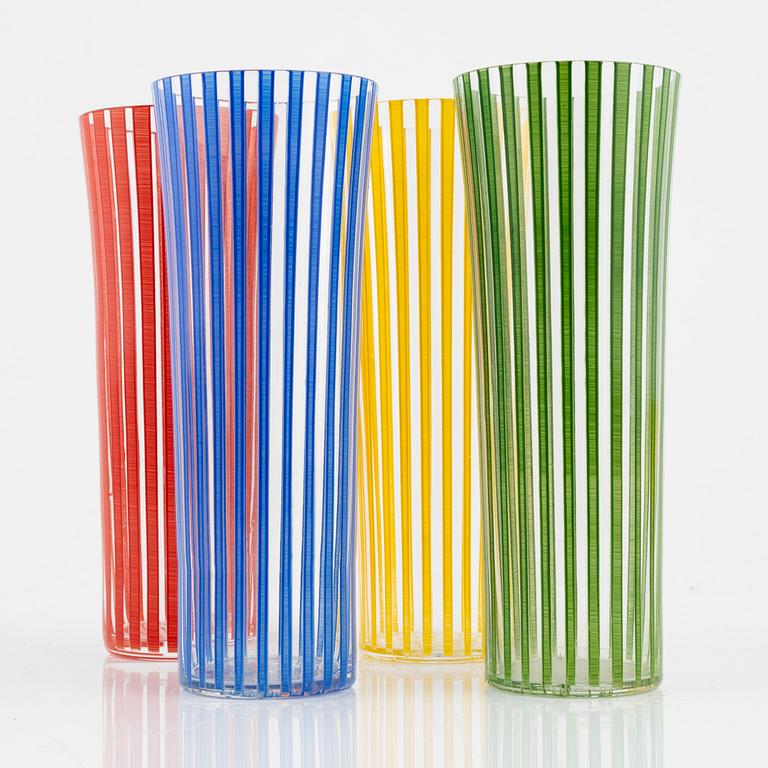 Bengt Orup, 12 glas, "Strikt", Johansfors, 1950-tal.