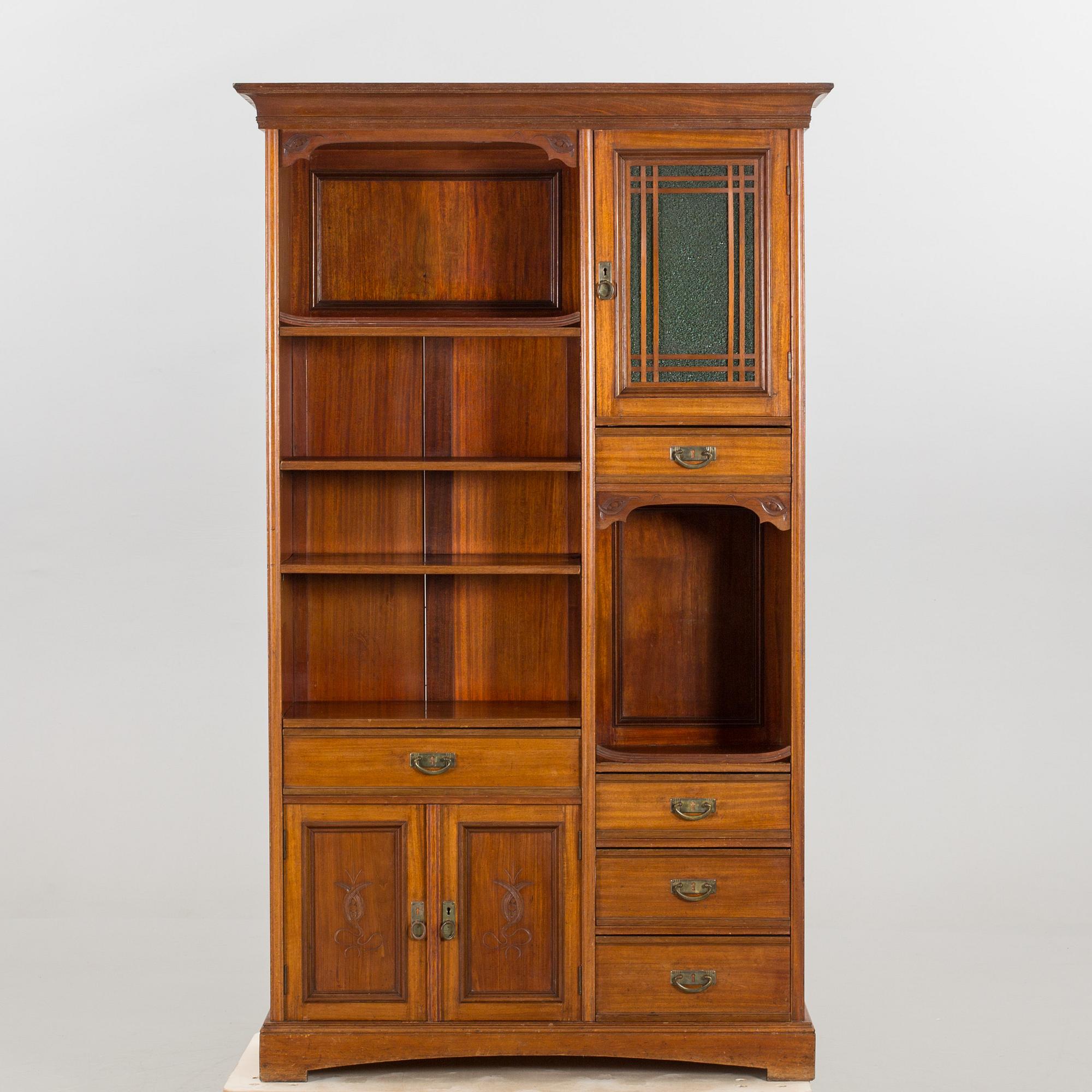 A cupboard, Art Nouveau, 20th century,