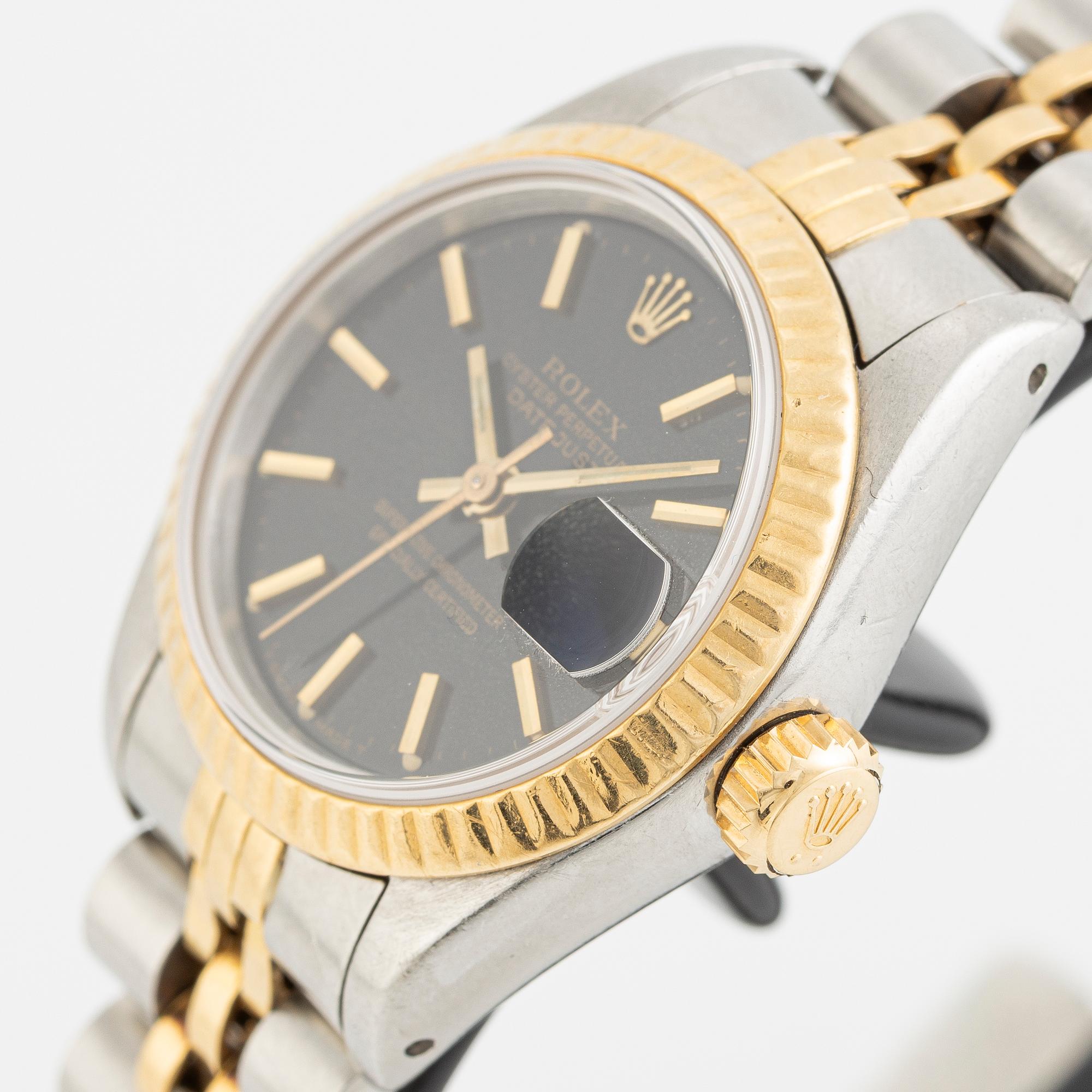 Rolex, Oyster Perpetual, Datejust, wristwatch, 26 mm.