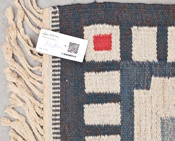 CARPET. Flat weave. 356 x 242,5 cm. Sweden 1940's-1960's.