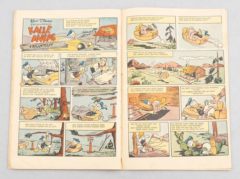 Comic book, "Donald Duck & Co", no. 1, 1948.