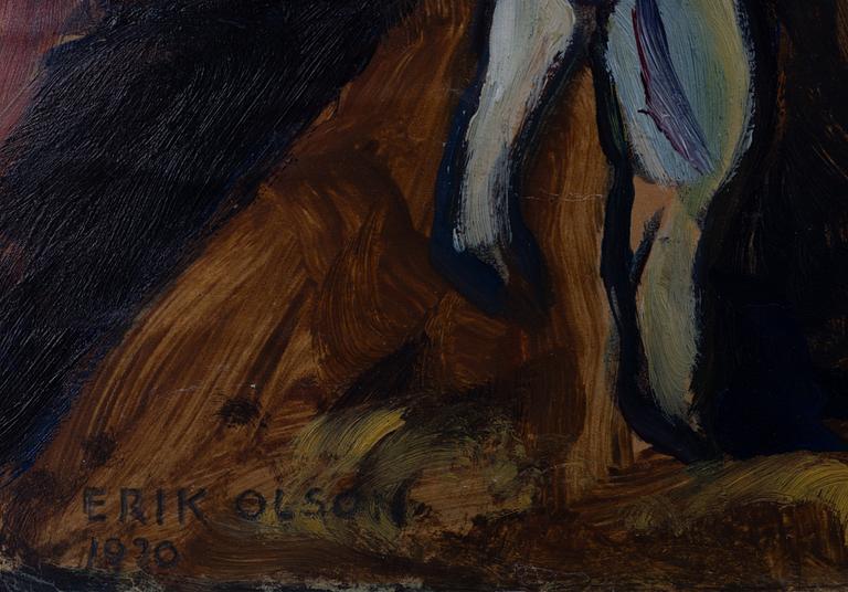 Erik Olson, Figure on the beach.