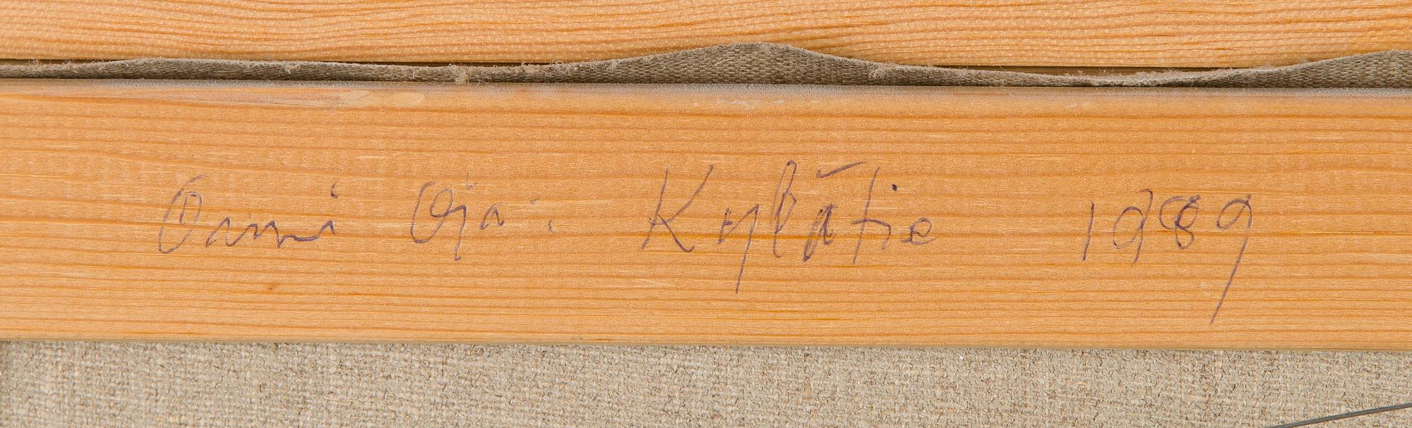 Onni Oja, Village road.