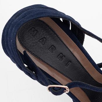 Marni, platform shoes, italian size 37.