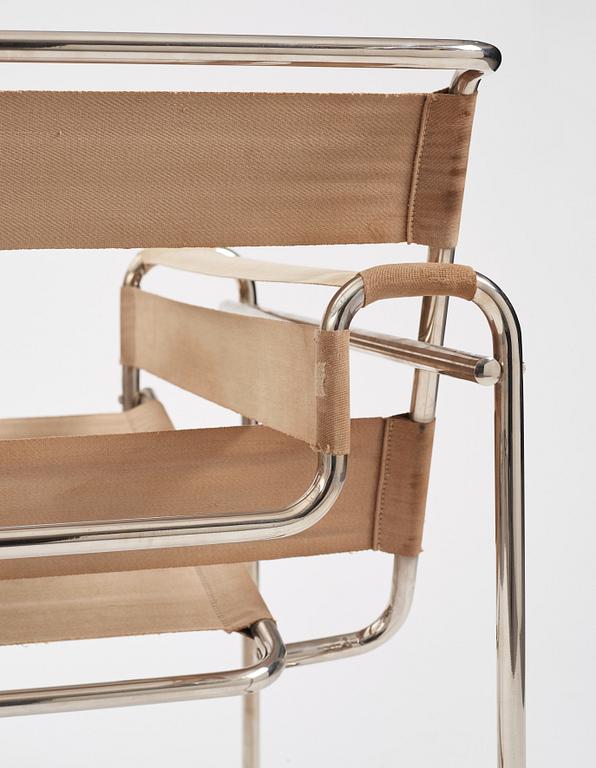 Marcel Breuer, a "B3", easy chair, Standard Möbel, Germany ca 1927-1928.