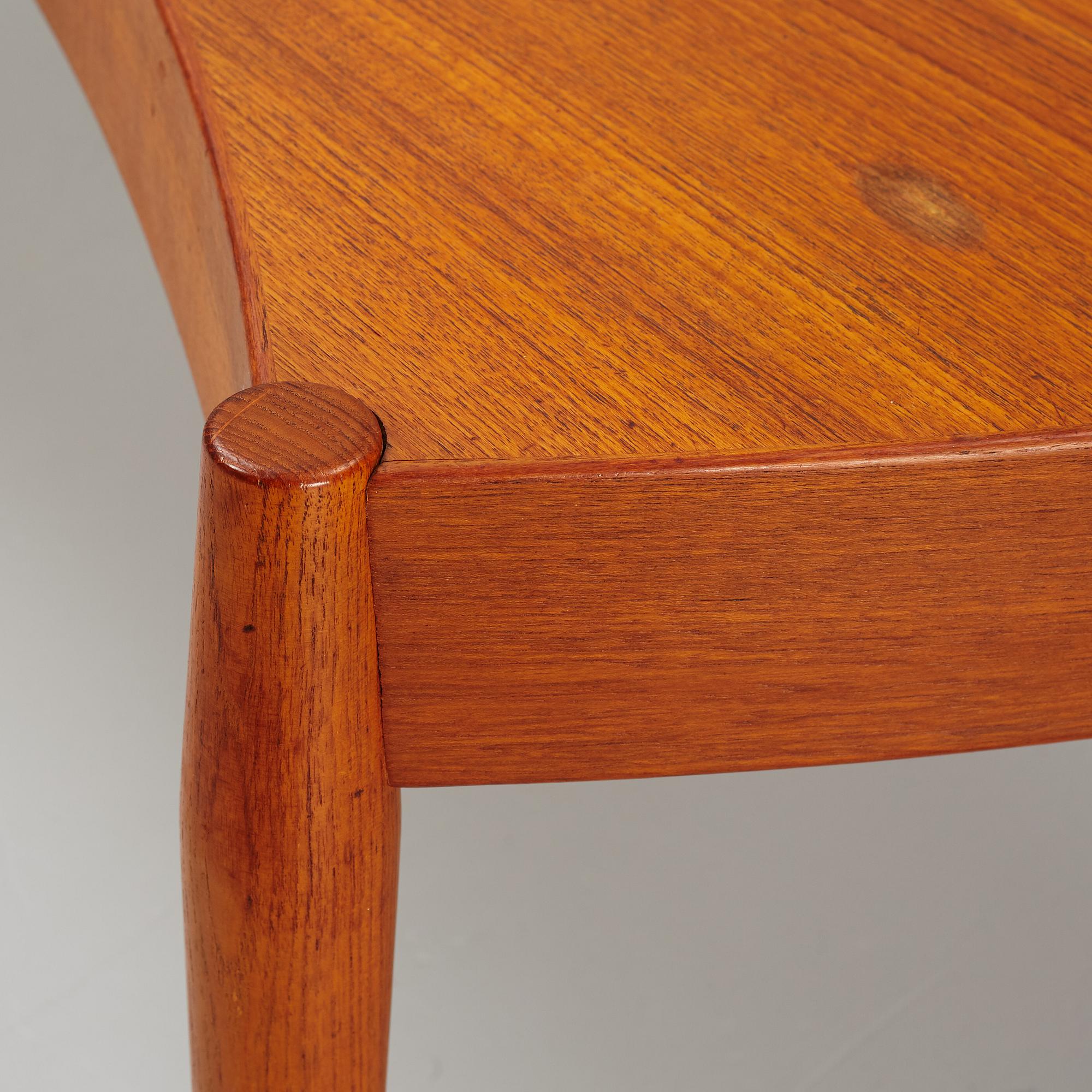 Johannes Andersen, a coffee table, trensum, 1960's.