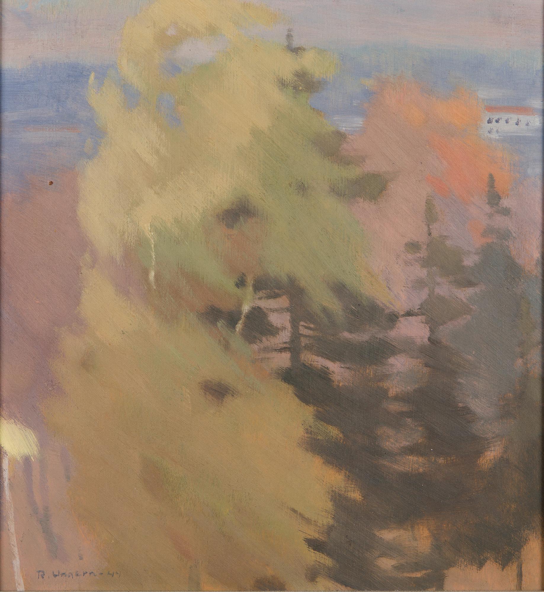 Ragnar Ungern, 'Autumn Birch'.