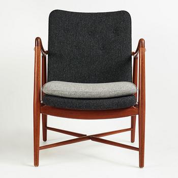 Finn Juhl, a "Bo59" teak easy chair, Bovirke Denmark, 1950-60's.