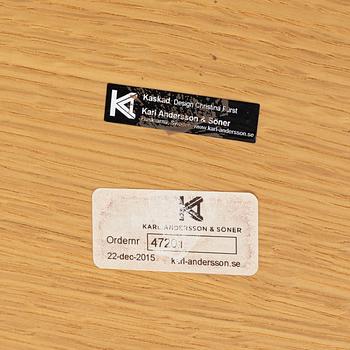 Christina Fürst, coffee table, “Kaskad”, Karl Andersson, late 20th century.