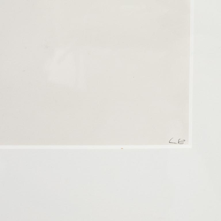 CLAES EKLUND, blandteknik, monogramsign.