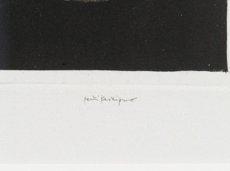 PENTTI KASKIPURO, etching, signed, numbered 6/30.