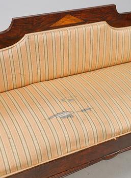 SOFFA, senempire, omkring 1800-talets mitt.