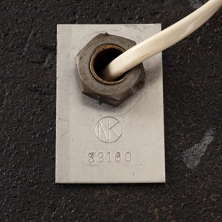 Bertil Brisborg, a pair of floor lamps, Nordiska kompaniet, 1940s.