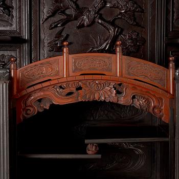 A Japanese wooden cabinet, first part of the 20th century.
