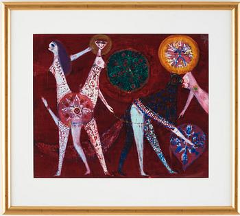 Max Walter Svanberg, signed Max Walters and dated -59, gouahce.