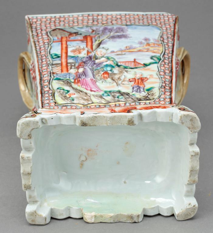 VAS, porslin, Qianlong, Kina, 1700-tal.