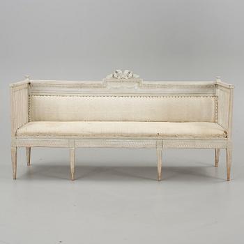 SOFFA, gustaviansk, 1800-talets början.