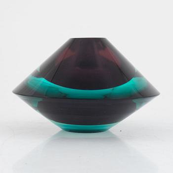 Kaj Franck, vase, "Flying Saucer", KF 235,  Nuutajärvi, Notsjö, Finland 1958.