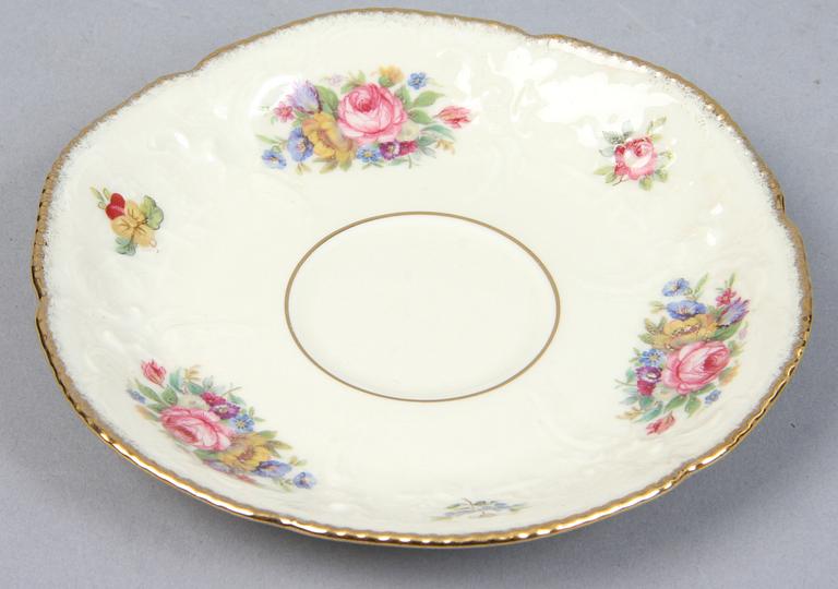 MOCCASERVIS, 18 delar, porslin, Rosenthal.