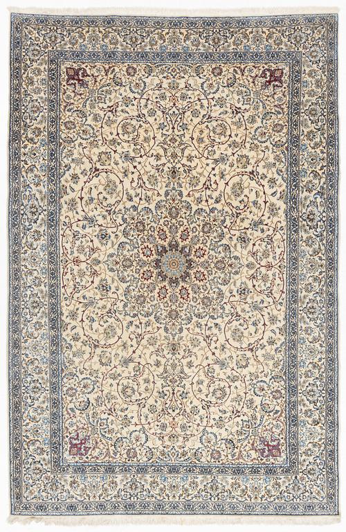 Matta, Nain, 6 Laa, part silk,  ca 317 x 205.