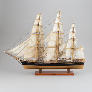 SKEPPMODELL, efter den tre mastade fullriggaren the Flying Cloud, 1900-tal.