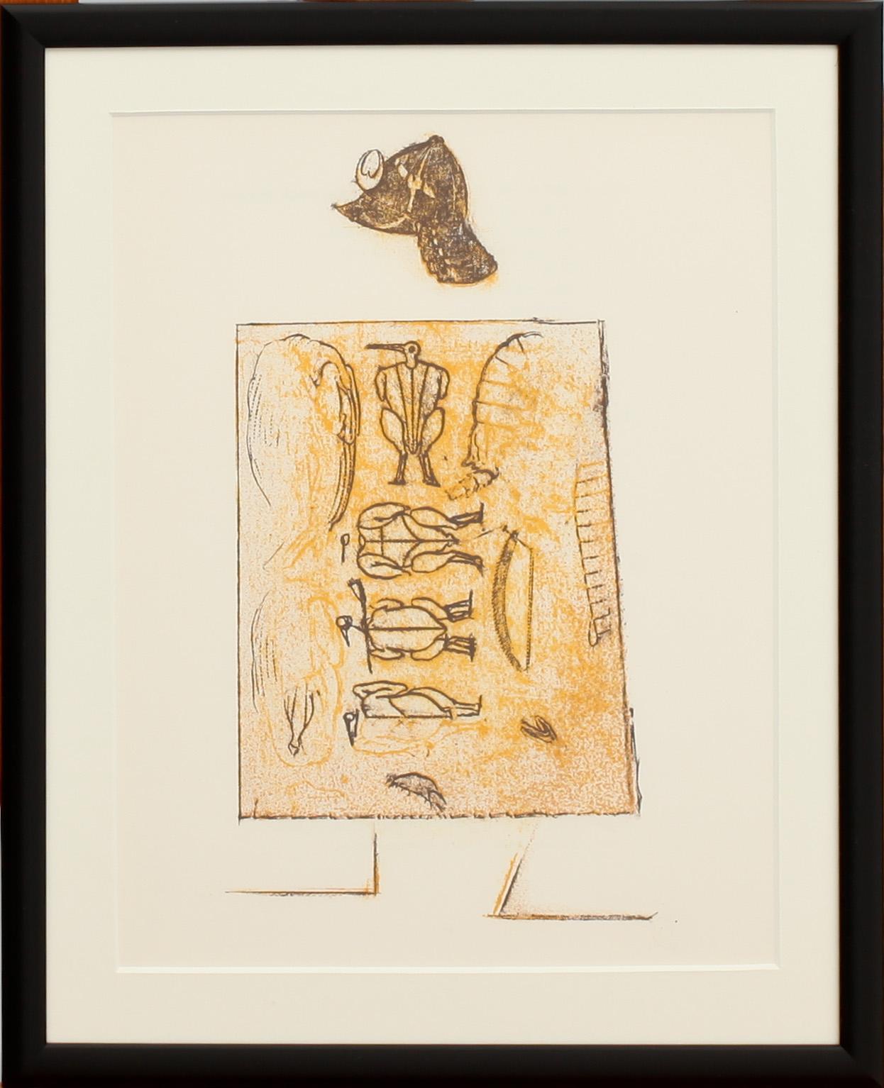 MAX ERNST, 2 st färglitografier, ur "Derriere Le Miroir", ej sign.