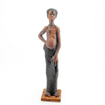 Rolf Palm,  a signed and dated sculpture 1955 glazed stoneware.