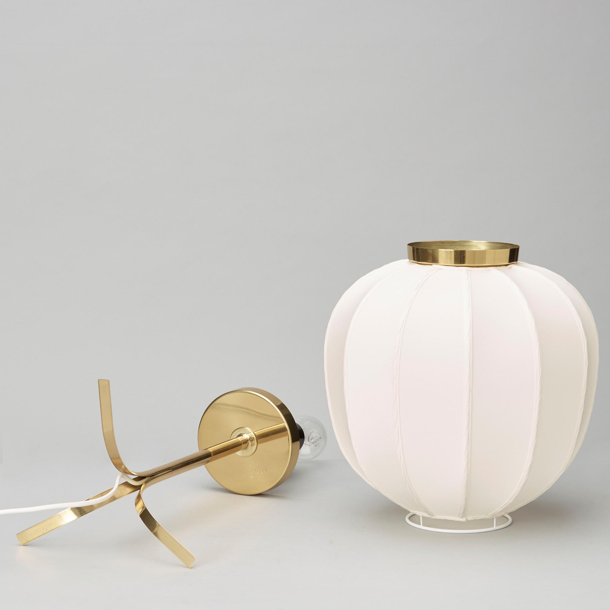 JOSEF FRANK, a brass table lamp model 2349 "Kina bollen" for Firma Svenskt Tenn.