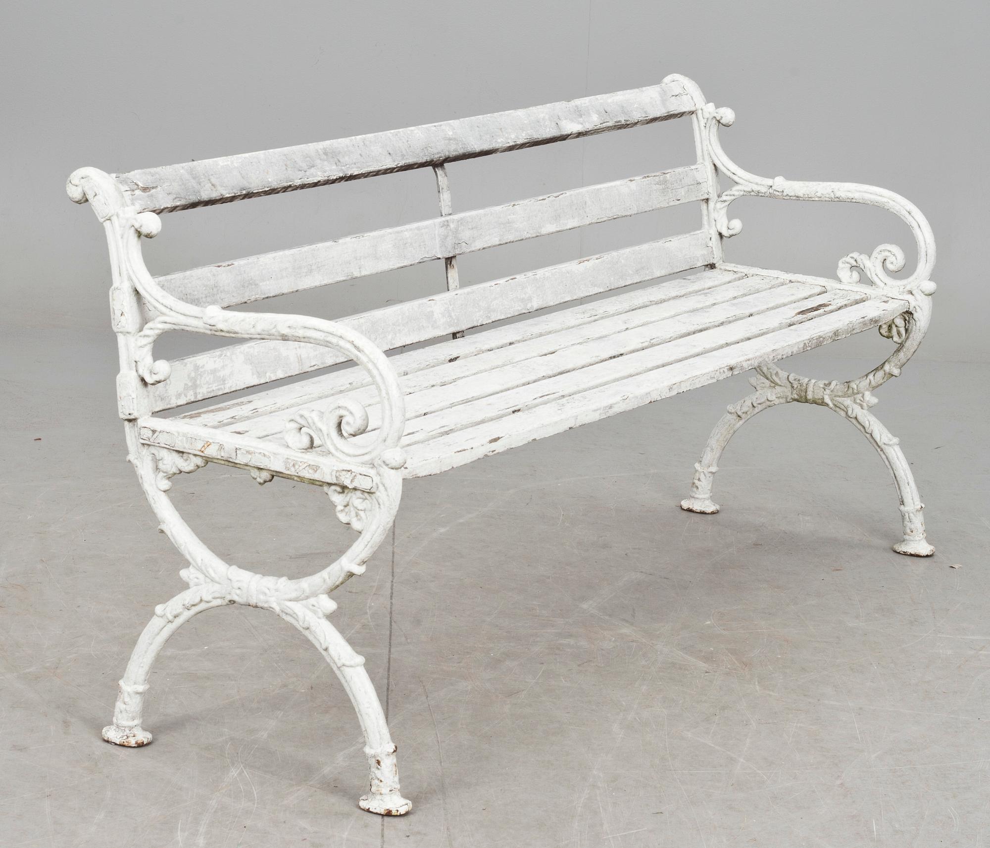 TRÄDGÅRDSSOFFA, omkring 1900.