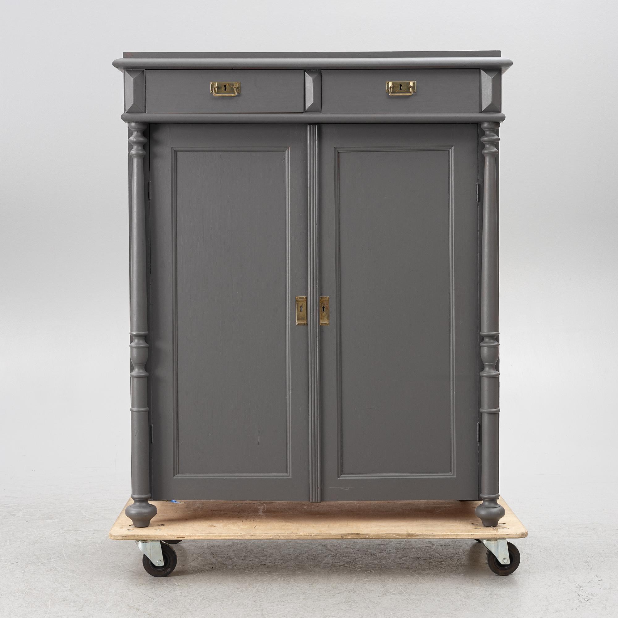 A sideboard, circa 1900.