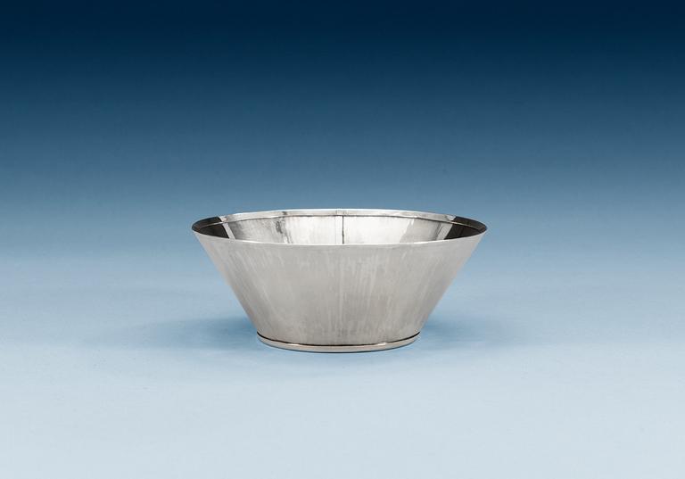 A Birger Haglund sterling bowl, Stockholm 1989.