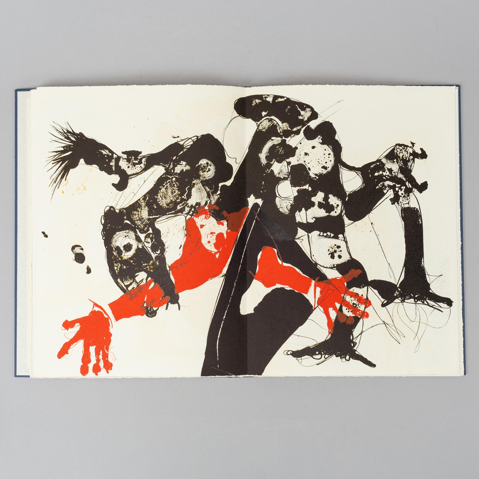 DERRIÈRE LE MIROIR No 187, 1970. Signed by Paul Rebeyrolle.