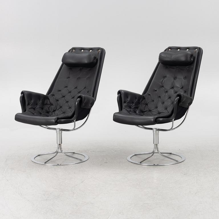 Bruno Mathsson, a pair of 'Jetson' armchairs, Dux.