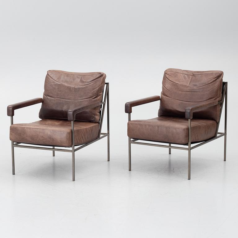 Jonas Ihreborn, a pair of 'Seventy-Five' armchairs, 2017.