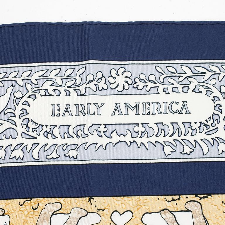 SCARF, Hermès, "Early America".