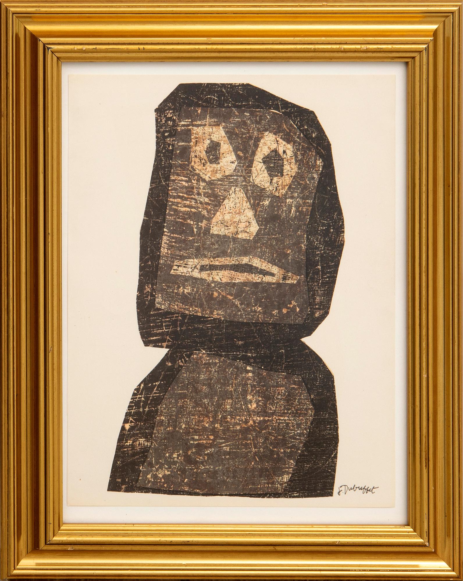 Jean Dubuffet, "The Warrior" 1958.