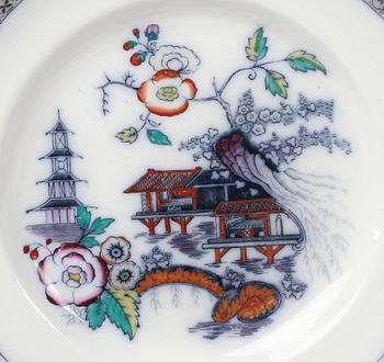 MATSERVISDELAR, 6 st, flintgods, "Japan", Rörstrand.