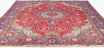 A carpet, Tabriz, 410 x 310 cm.