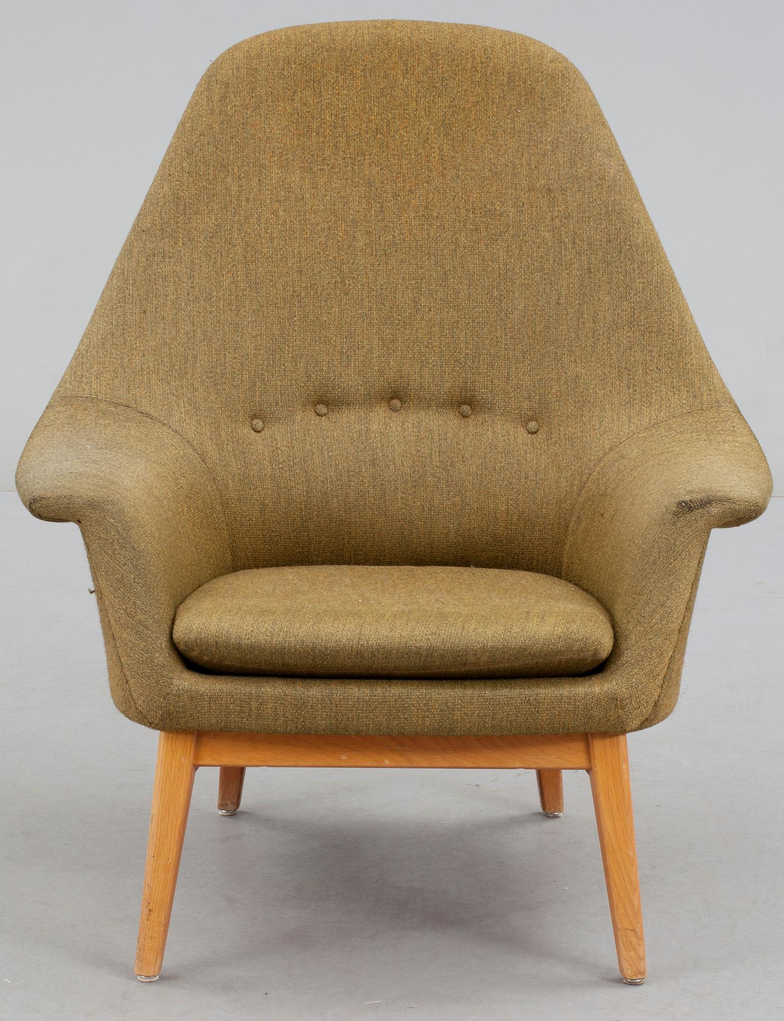 FÅTÖLJ, Sverige, 1950/60-tal.